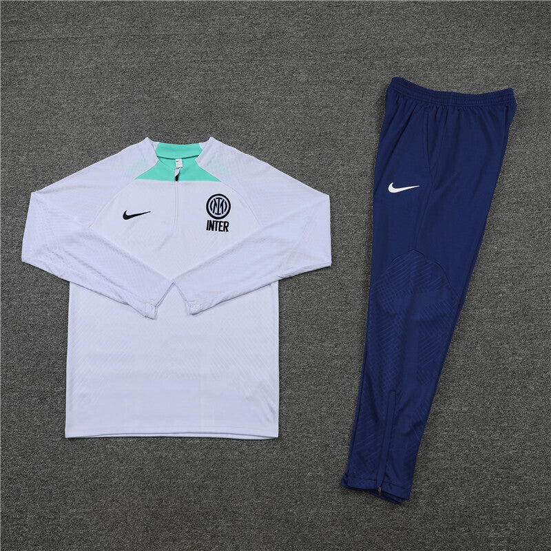 INT TRACKSUIT 22/23 - LIGHT GREY/NAVY
