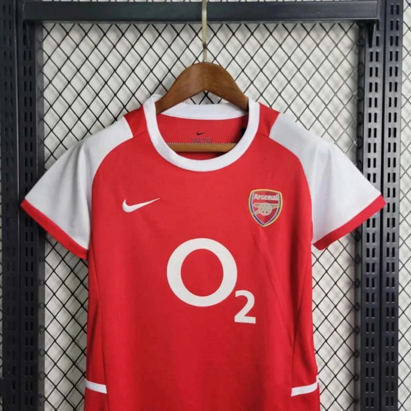 2002-2004 Retro Arsenal Home Jersey Kids Size